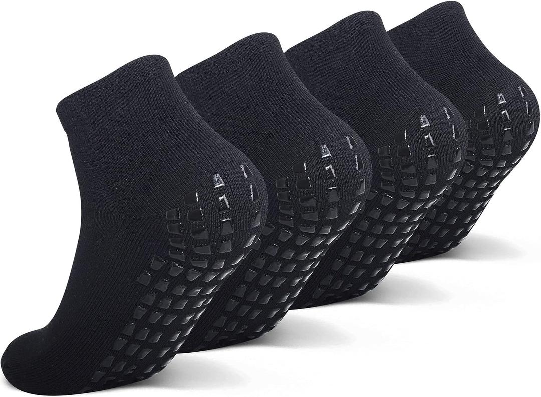 Grip Non Slip Socks For Kids(4-16 Years Old), Cushioned Sport Athletic Slipper Hospital Socks For Youth Boys & Girls Size: 8-11 Years