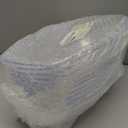 12 Pack Clear Oval Plastic Serving Bowls (64 Oz) - Disposable Dishes, Taco Bar Serve Set, Chip Bowls for Parties, Snack/Salad Containers, Prestee Candy/Party Bowl for Serving Food