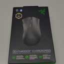 Razer DeathAdder V2 X HyperSpeed: Award-Winning Ergonomic Design - Ultra-Fast Wireless - 235hr Battery Life - 7 Programmable Buttons - Gen 2 Mechanical Switches - 5G 14K DPI Optical Sensor (Mouse, Classic Black)