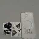 FNTCASE for iPhone 16 Case Clear: Magnetic Phone Cases with Screen Protector Drop Proof Compatible with Magsafe Slim Anti Yellowing Rugged Shockproof Protective Transparent Cell Cover (A-Clear)