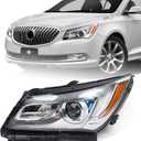 FIONE Headlights Assembly Compatible with Buick LaCrosse 2014 2015 2016 Factory Headlamps Front Light Left Driver Side LH