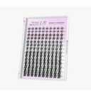 Goddvenus Wispy Lash Clusters Kit Cluster Eyelash Extensions Natural Lash Extension Kit C Curl Fluffy Individual Eyelashes with Bottom Lashes Clusters Waterproof Bond and Seal DIY at Home