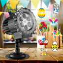 Easter Projector Lights,Christmas Christmas Projector 80 HD Patterns,Christmas Decorations for Indoor Outdoo, with Remote Control, Birthday PartiesHolidayWedding