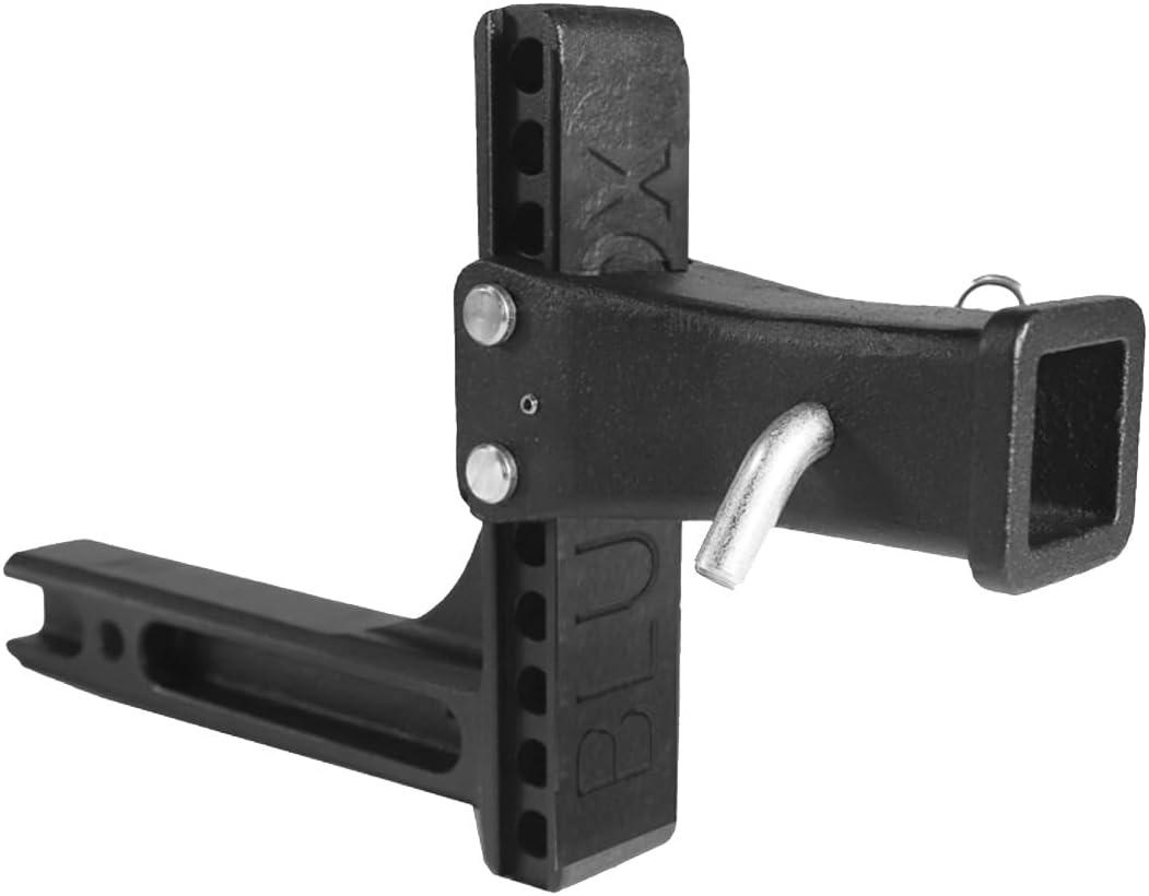 Blue Ox BX88340 8 Rise/Drop Receiver 2" Receiver | Holds Up to 10,000 lbs | Built-in Anti-Rattle Bolts | Must be Used in a Level Position