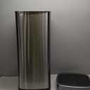 EKO EcoSmart Tall and Large Kitchen Trash Can, 80L/21.1G High Capacity, Touchless Soft Square Motion Sensor Garbage Can, Brushed Stainless Steel