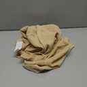 Archaeo Slub Textured Linen Blend Cafe Curtain Pair, 56" x 36", Linen