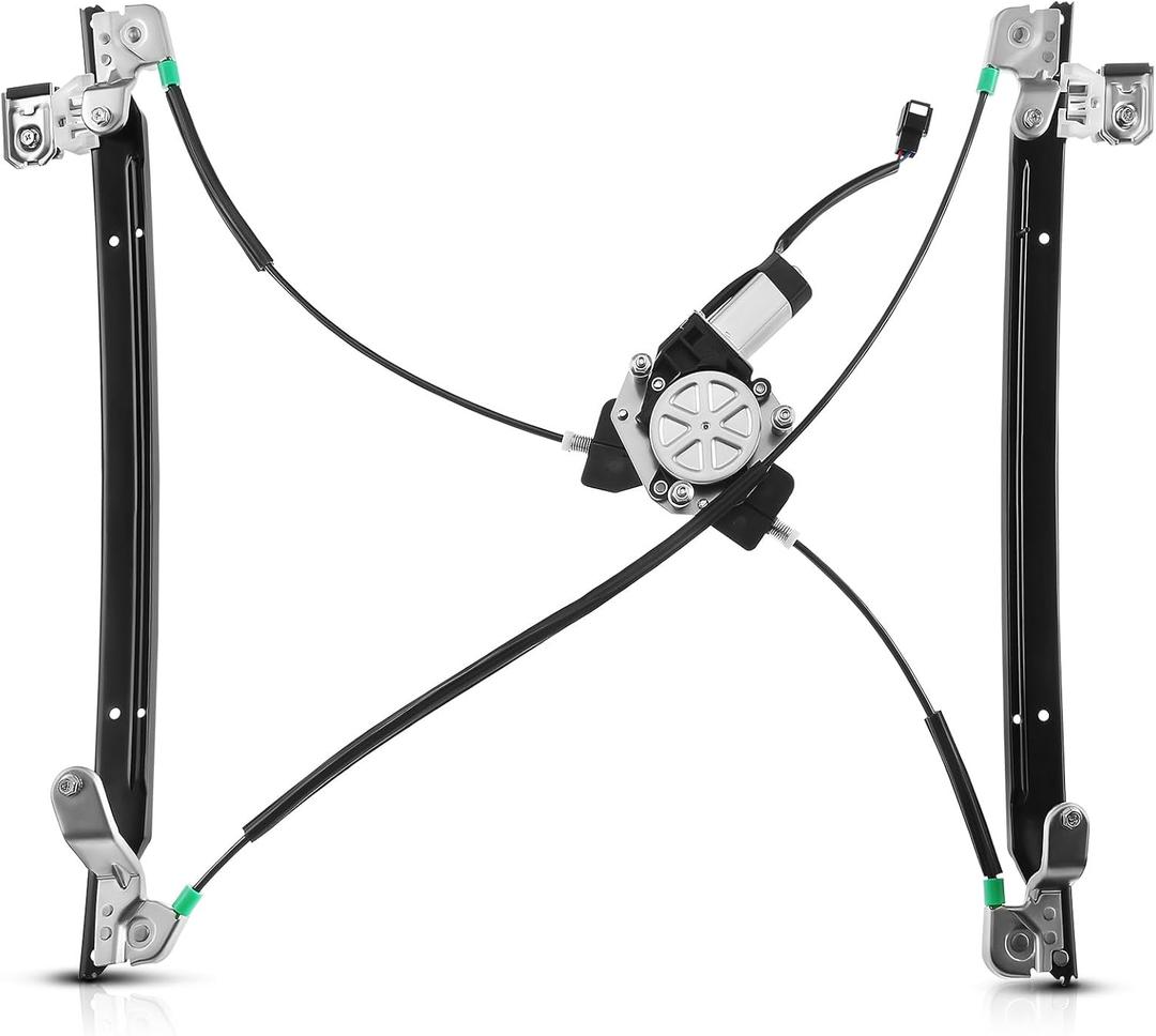 A-Premium Power Window Regulator with Motor Compatible with Dodge Grand Caravan Town & Country 2004-2007 Front Left Driver Side