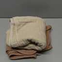 Yoofoss Hooded Baby Towels for Newborn 2 Pack 100% Muslin Organic Cotton Baby Bath Towel with Hood for Babies, Infant, Toddler and Kids, 32x32Inch, Soft and Absorbent Newborn Essential, Beige&Coffee