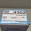 probebi Retractable Baby, Child & Dog Gates for Stairs, Extends to 54" Wide 34" Tall, Use for Outdoor, Indoor, Hallways, Doorways, Deck, Porch, Black