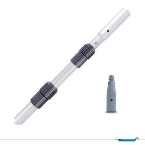 Sepetrel Pool Pole-Upgraded Professional 15 Foot Telescoping Swimming Pool Pole with Threaded Tips,Adjustable Telescopic Poles,for Skimmer Net,Brush,Vacuum Head
