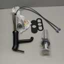 Delta Trinsic Matte Black Bathroom Faucet 1 Hole, Single Hole Bathroom Sink Faucet for Vanity, Metal Push-Pop Drain Assembly, Matte Black 559LF-BLMPU