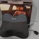 belhope Back Massager with Heat, Cordless Back Massage for Pain Relief Deep Tissue, 4D Shiatsu and Percussion Massage Pillow, Lower Back Massager for Office Chair, Gifts for Women Men Christmas, Grey