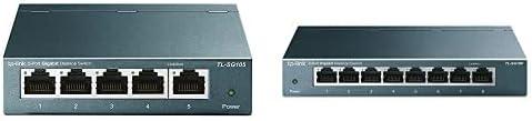 TP-Link 5 Port Gigabit Ethernet Network Switch (TL-SG105) & 8 Port Gigabit Ethernet Network Switch (TL-SG108)