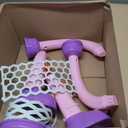 Toddler Basketball Hoop & Soccer Goal Activity Center, Unicorn Toddlers Musical Toys with Light Music, Baby Toddlers Christmas Birthday Present Gifts for 1 2 3 Year Old Girls, (Purple,Pink)