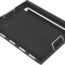 6787 Full Size Griddle with Handles for Weber Spirit I & II 300 Series, Flat Top Grill Insert Replacement for Weber GS4 Spirit 2 Grill Parts E310 E320 S310 S320, Non-stick Carbon Steel, Black
