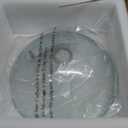 KRAUS Round Clear Glass Vessel Bathroom Sink, 16 1/2 inch GV-101