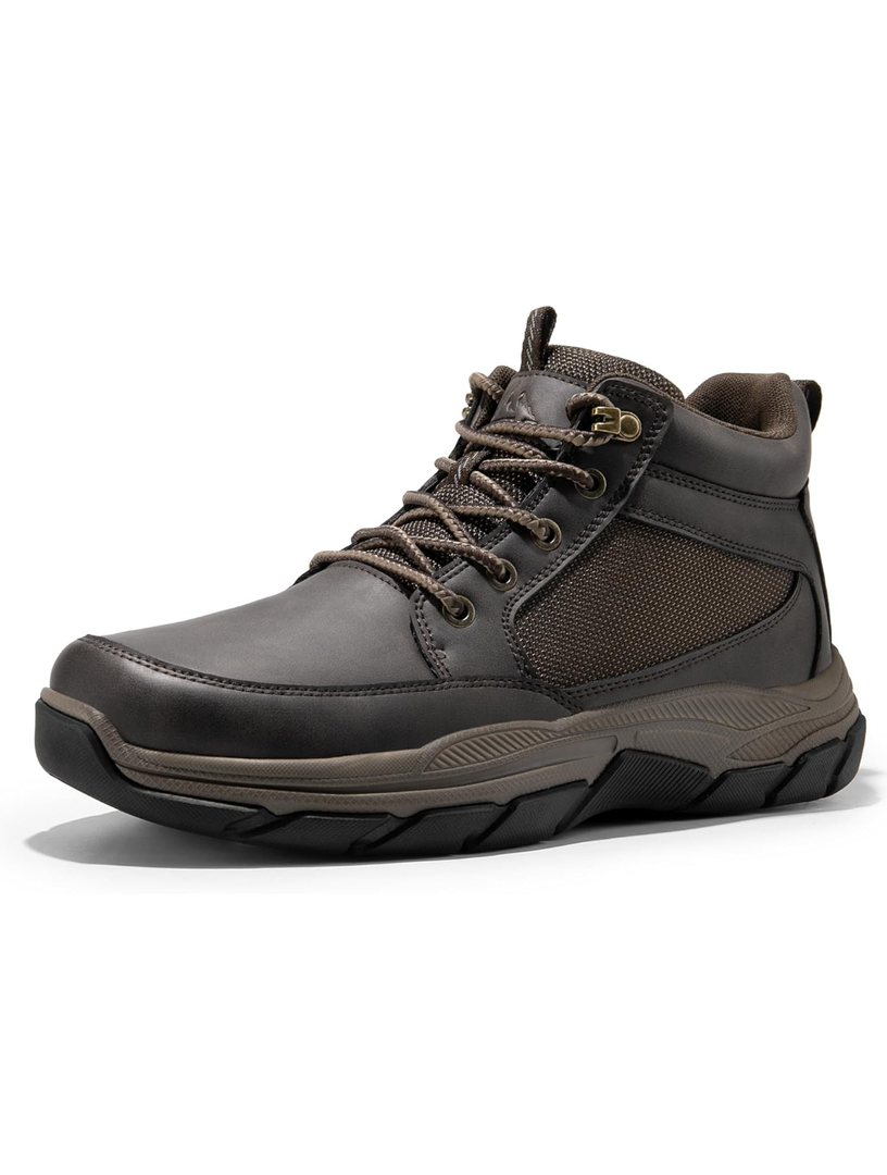 NORTIV 8 Men's Hiking Boots Lightweight Fashion Casual Chukka Ankle Boots Elevation, Size 12
