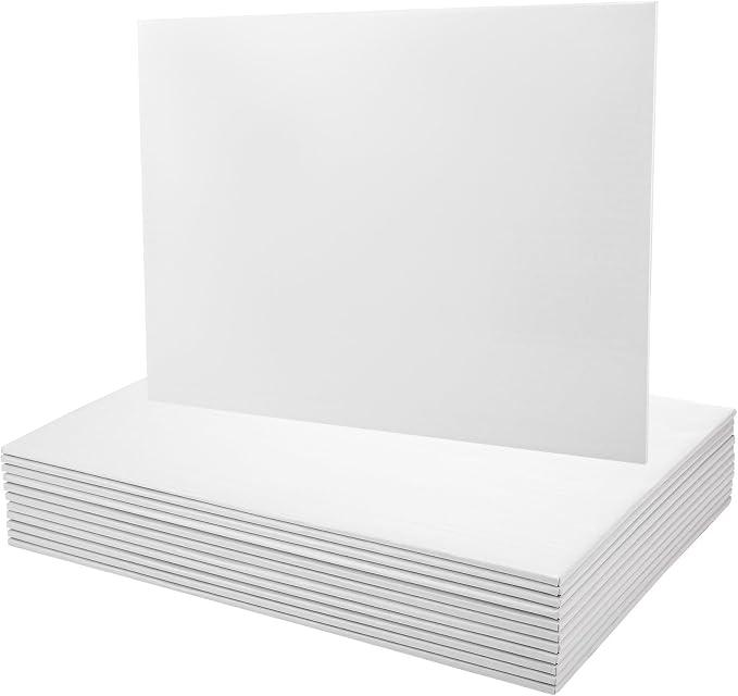 12 PCS Rectangle Cake Boards 1/4 Inch Half Sheet Cake Drum Rectangle Cake Drum White Grease Proof Half Sheet Cake Board for Baking Cake Desserts Pizza Pastry Party Decorate (12x16inch)