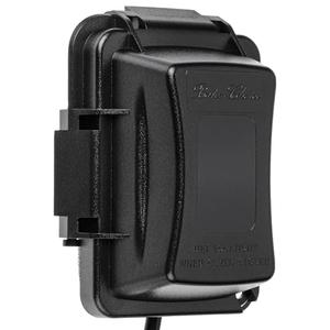 Bates- Outdoor Outlet Cover Weatherproof, Black 1-Gang Outdoor Electrical Outlet Cover Box with Mounting Hardware, Horizontal/Vertical Use Bag of 15 