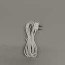 AGVEE 5ft 90 Degree Power Cord for Sony PS5/PS3 Slim, Xbox Series S/X, Xbox One S/X, 2 Prong C7 Universal TV Power Cable Replacement, Sleek Minimalist Design, White