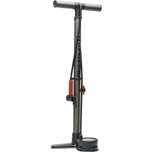 Blackburn Air Tower 6 Bicycle Floor Pump with Presta and Schrader Values, Black, 27" Tall