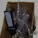 (New) Outdoor Icicle Lights, 16.2Ft 40 LED Twinkling Icicle String Lights, Connectable 40 Tubes Chrisitmas Lights, Waterproof Hanging Christmas Ornament Plug in for Wedding, New Year, Home Decor