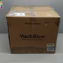 GreenSweep Vac & Blow | Compact 3 in 1 Vacuum, Blower & Mulcher for Small Yards, Artificial Lawns, Grass, Patio's & Driveways, for Upto 1,500 Sq Ft Spaces.