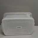 2 Packs 16 L Food Storage Containers with Latching Lid, Pizza Dough Proofing Box, Clear Pizza Dough Containers