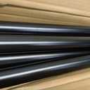 ENJOYBASICS Matte Black Shower Curtain Rod 30 to 76 Inches, Stainless Steel Adjustable Spring Tension Rods No Drill for Bathroom, Closet, Window, Room Divider, Never Rust, Non Slip