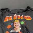 WVEGA Kiko Unisex-Adults Black Solid Classic Fit Crew Neck T-Shirt. Size XL