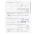 1099 MISC Laser 'Copy B' Recipient 2025, 50 Recipients of Laser MISC COPY B Forms, Compatible with QuickBooks and Accounting Software, 25 sheets
