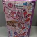 Baby Doll Stroller Set Toys for Girls Toddlers 3-5 4-6 Gifts,Baby Doll Set with 12.5 inch Doll,1 Baby Dining Chair,20 PCS Baby Doll Accessories and 2 Sets Doll Clothes for Realistic Pretend Play