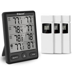 Geevon Wireless Thermometer With 3 Sensor Model N228646