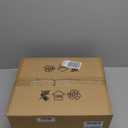 21" Natural Rattan Ceiling Light, Semi Flush Mount Gold Ceiling Lights, 5-Light Boho Chandelier with 2-Tier Drum Shade, Farmhouse Lighting Fixtures for Bedroom Kitchen Entryway Entryway