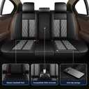 For Volkswagen Tiguan Seat Covers 2009-2026 2027 Leather Front Set 2 Seats