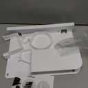 WallShelfie Bedside Wall Organizer & Dorm Decor - Dorm Room Essential, Floating Bedside Shelf Wall Mount Organizer, Remote Control Holder, Cool Teen Girls Trendy Stuff, Room Organization (White)