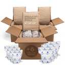 Insulated Thermal Shipping Boxes 16"x16"x16" with 2 Gel Ice Packs, Pack of 3 - USA-Made Cold Food Shipping Box with Absorb Condensation Thermal-Paper Liner - Frozen Food Shipping Kit by IDL Packaging