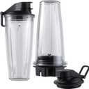 Personal Cup Adapter for Vitamix Blender fits 5200, 5300, 6300, 6500, 7500, 780 Professional Series and More