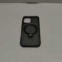 Compatible with iPhone 17 Case, with 360 Magnetic Stand [Compatible with MagSafe] [Military Drop Protection] Shockproof Translucent Matte Case for 17 6.3 Inch, Black