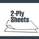 2 x Amazon Basics 2-Ply Ultra Facial Tissue with Lotion, 75 Count