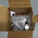 White Silicone Whisk, Professional Whisks For Cooking Non-Scratch, Stainless Steel & Silicone Wisk, Plastic Rubber Whisk Tool For Nonstick Cookware Pans, BPA free, Silicon Wisks Set of 3 (Premium(White Pack))