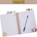 Peanuts Gang Journal Notebook, Spiral Bound, 144 Lined Pages, 8 x 7 inches Peanuts Snoopy Charlie Brown