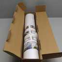 Peony Floral Beige Wallpaper Mural Peel and Stick for Living Room and Bedroom 82"x57" (ZZ-013)