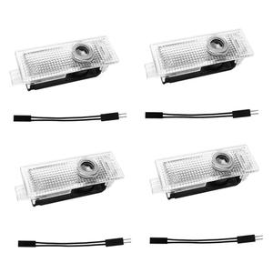 4pcs Door Lights, HD LED Projection Welcome Lights for 1/3/4/5/6/7/ Replaceable with X1/X2/X3/X4/X5/X6/X7/M/Z/GT, Performance Edition