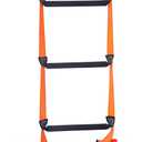 Fire Escape Ladder, 13.1 Feet Emergency Fire Ladder, 2-3 Story Homes Reusable Safety Rope Ladder for Kids and Adults