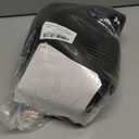 MLVOC Travel Pillow Memory Foam Neck Pillow, Adjustable Comfort Breathable Cover, Airplane Travel Set with 3D Sleep mask, Earplugs Box, for Airplane, Car, Office, Home (Full Black)