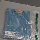 EYROZILL 3 Ring Binder, 1 Inch Linen Binder Organizer for Letter Size (8.5" x 11") with 5 Tab Dividers, File Folder Labels and Low Profile Clipboards, School and Office Supplies- Lavender Blue