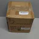 LOVECASA Ceramic Mini Pie Pans Set of 6-5.5 Inch Oven Safe Small Pie Dishes, Nonstick Mini Pot Pie Baking Tins for Chicken Pot Pie, Tarts, Quiches & Desserts, Stackable Ruffled Rims, White