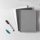 Binditek 100 Pack Plastic Binding Comb Spines, 5/8 Inch Diameter, 120 Sheet Capacity, for Letter Size, Black, for Students and Coworkers