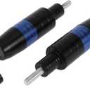 Motoforti 8mm M8 Motorcycle Slider Frame CNC Aluminum Alloy Anti Crash Protector Guard for Honda for Yamaha for Suzuki for BMW for Kawasaki for Ninja Blue 2 Pcs